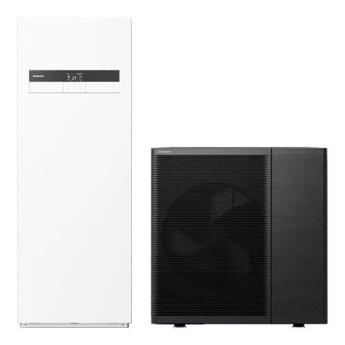 Panasonic M karta 9-16 kW T-CAP su R290 su integruotu boileriu (185 l AN2)